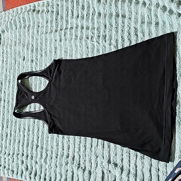 STUNNING BLACK LULULEMON RACERBACK TANK TOP - Picture 4 of 7